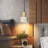 Modern Wooden Ceiling Lights Adjustable Height Pendant Lights Cement Chandelier for Kitchen Island Dining Room Bedroom-1621079167-1621007335