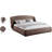 Sandro Burt Chenille Fabric Upholstered Bed-280486943-280486945