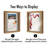 Sturdevant Shadow Box Frame Composite Wood with Glass for Hanging and Tabletop-90975827-70902501
