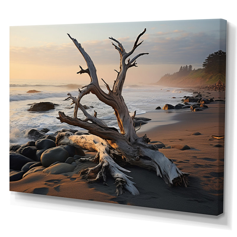 Alue " Tree Beachside Harmony IV ", Wrapped Canvas, 30" H x 40" W x 1.5" D