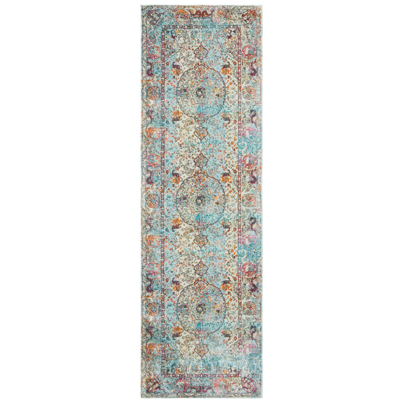 Marques Performance Oriental Rug, Runner 2'2" x 7'
