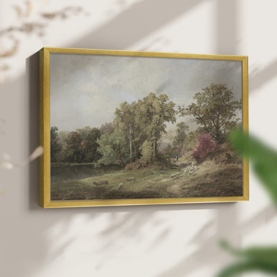Vintage Landscapes-CCLXIX -Framed Print - Restickable