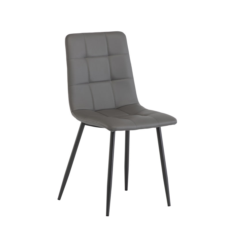 Obaseki 45cm H Upholstered Metal Side Chair