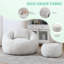 Fauteuil à billes avec repose-pieds 41,34 po-979193665