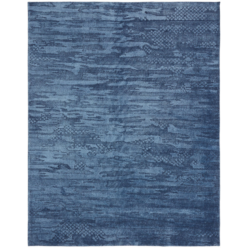 1 Area Rug in Blue, Rectangle 2' x 3'