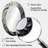 Grey Beige Meditative Movement III - Abstract Oval Decorative Mirror On Metal-1877406696