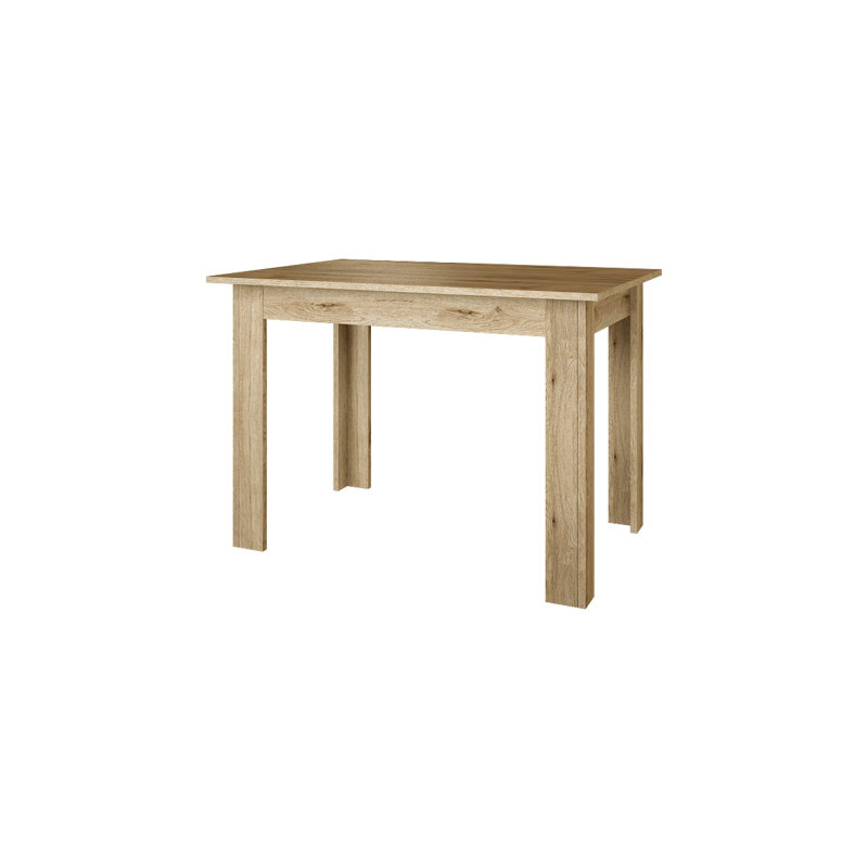 Schuster Dining Table, Sonoma, H 75 x L 120 x W 90cm