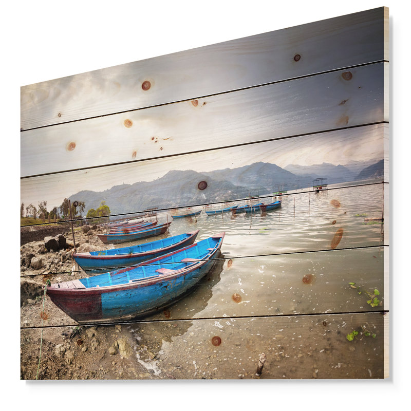 Photographie « blues », H 15 po x l 20 po x P 1 po, Bois
