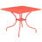 Janeth 35.5'' Square Indoor-Outdoor Steel Patio Table Set with 2 Square Back Chairs-24678962