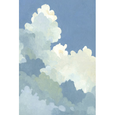 Cumulus Stacks I by Emma Caroline - Wrapped Canvas Print