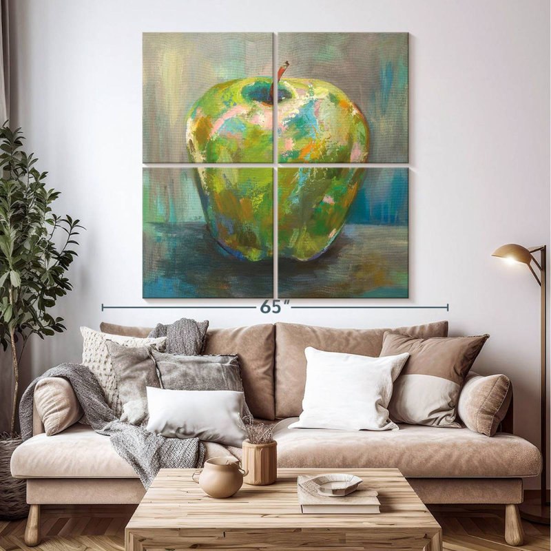 Yarlin Granny Apple, 50" H x 50" W