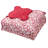 Hallmark Heart Strings 3-Piece Red/Multicolor Quilt Set, Full/Queen