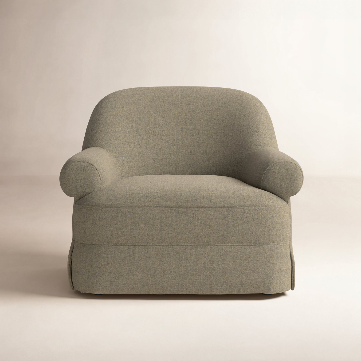Arden Swivel Chair, Broadway Olive