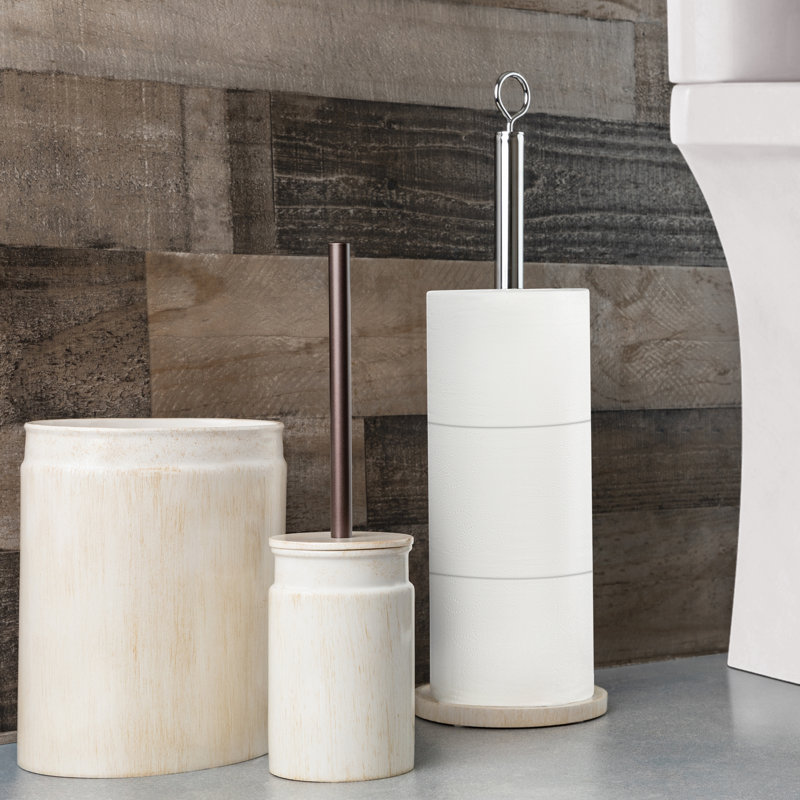 Rustic Luxe Wastebasket