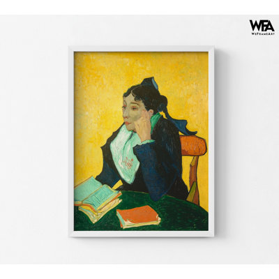 «Lady Joseph-Michel Ginoux» par Vincent Van Gogh, art mural féminin, reproduction de Portrait de femme, reproduction de Portrait de Van Gogh, reproduction de peintures célèbres