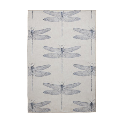 Harlequin Demoiselle Indigo - 076 x 150