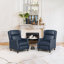 Fauteuil inclinable en cuir véritable Doersten Lange-1510656778