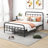 Hidalgo Metal Platform Bed-118303750-118303756