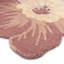 Violet Hand-Tufted Wool Nursery Rug (36" Round)