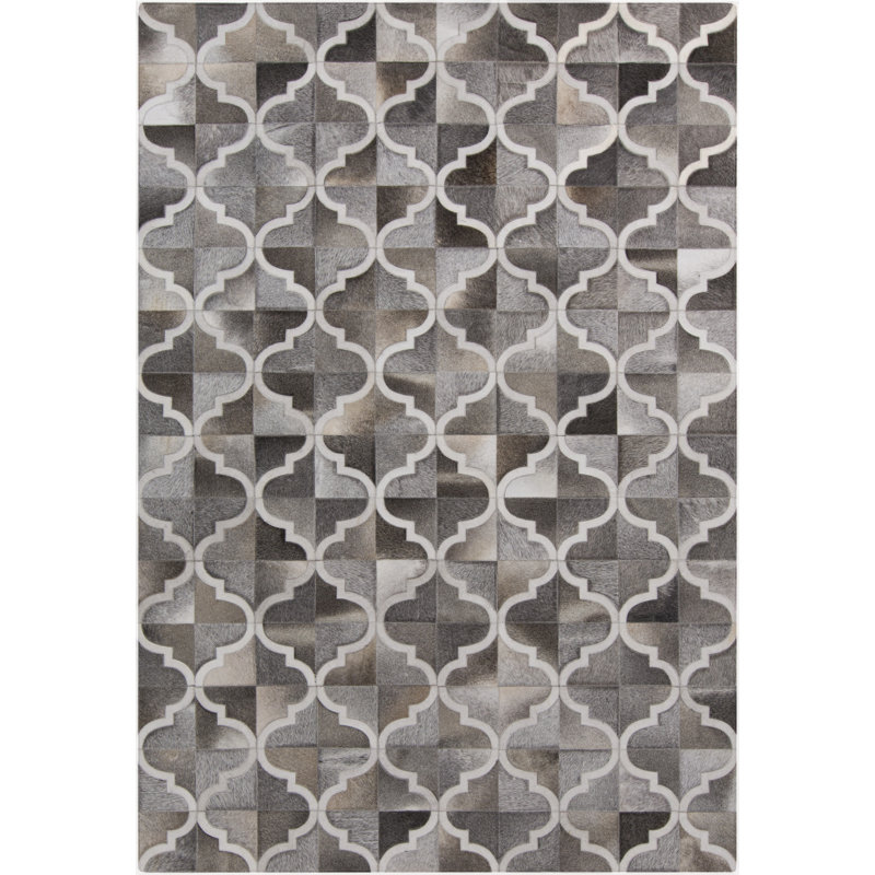 Tapis gris Abinesh, Rectangle 5 pi x 8 pi
