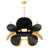 Ginger 1 Light Chandelier-49706004-49706002
