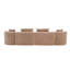 Canapé modulaire modulaire avec coussin moelleux-129225537