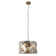 Luminaire suspendu 3 lumières Metropolitan Geo-Gem