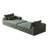 Comfortable Oversized Sectional Sofa with Reclining Feature for Relaxation-515198041