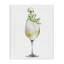 Alien perché sur une toile de verre de champagne, design par Lil 'Rue-1067270832