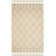 Aderonke Hand Tufted Wool/Cotton Geometric Rug in Beige