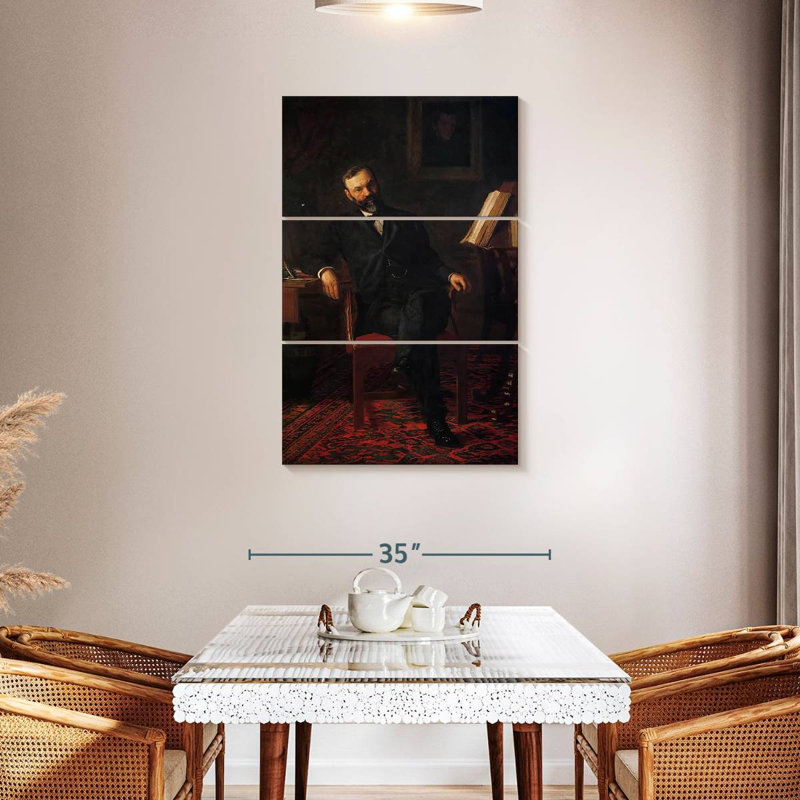 Leisha Dr. John H. Brinton, 45" H x 28" W
