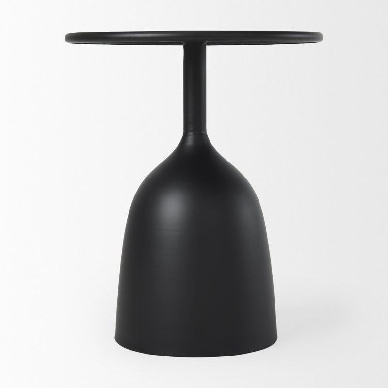 August Iron End Table