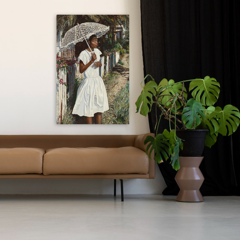 Parapluie en dentelle - Art de parapluies multicolores, H 48 po x l 32 po
