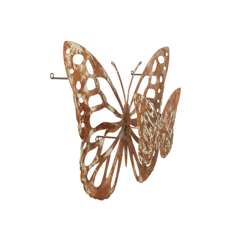 Akinlolu 25 "H Lasercut Butterfly Shadow, art mural