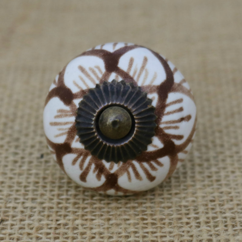 Oversized 1 5/8" Diameter Mushroom Knob