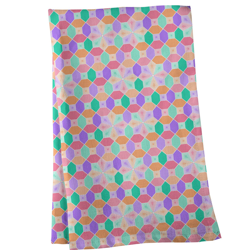 Mcguigan Tea Towel Kitchen Towel, Beige/Yellow, Poly Twill