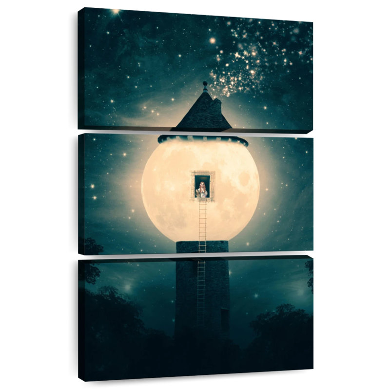 Oberle The Moon Tower, 32" H x 20" W