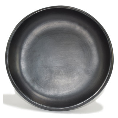 Ancient Cookware, Round Serving Chamba Clay Plate, Medium, 10 Inch