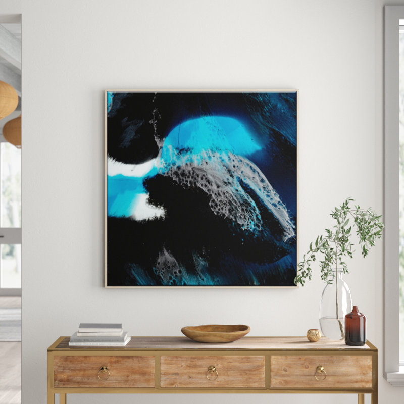 Escape The Ordinary by Olivia Collins - Print on Canvas, Timber, 76cm H x 76cm W