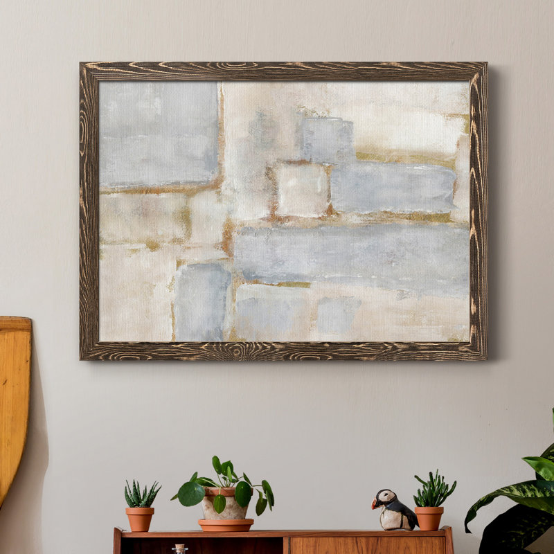 Terra² II - reproduction d'art sur toile, H 31,5 po x l 23,5 po x P 1,5 po, Noyer