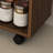 47-Inch Multi-Functional Folding Table with Storage and Wheels