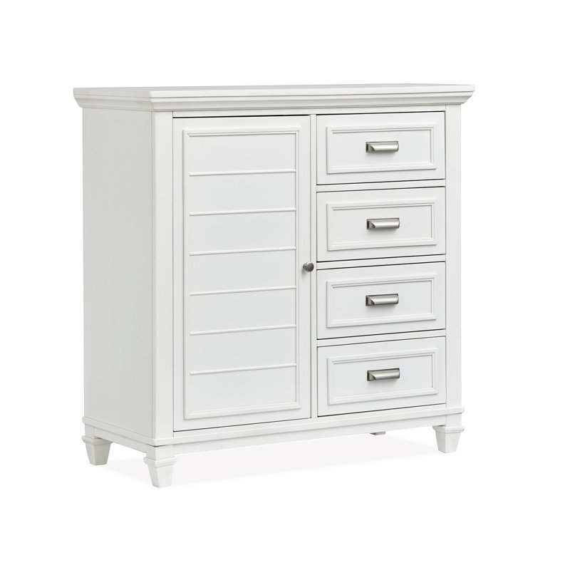 Commode blanche, Blanc