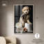 Art de salle de bain Goldendoodle-95568413-95568410