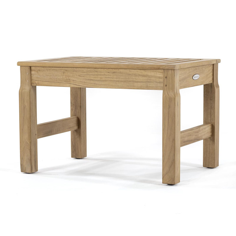 24" W Teak Shower Bench
