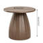 Table d'appoint ronde pour le patio, table d'appoint pour l'extérieur en acier et métal, table de bout décorative pour le patio-1954343108