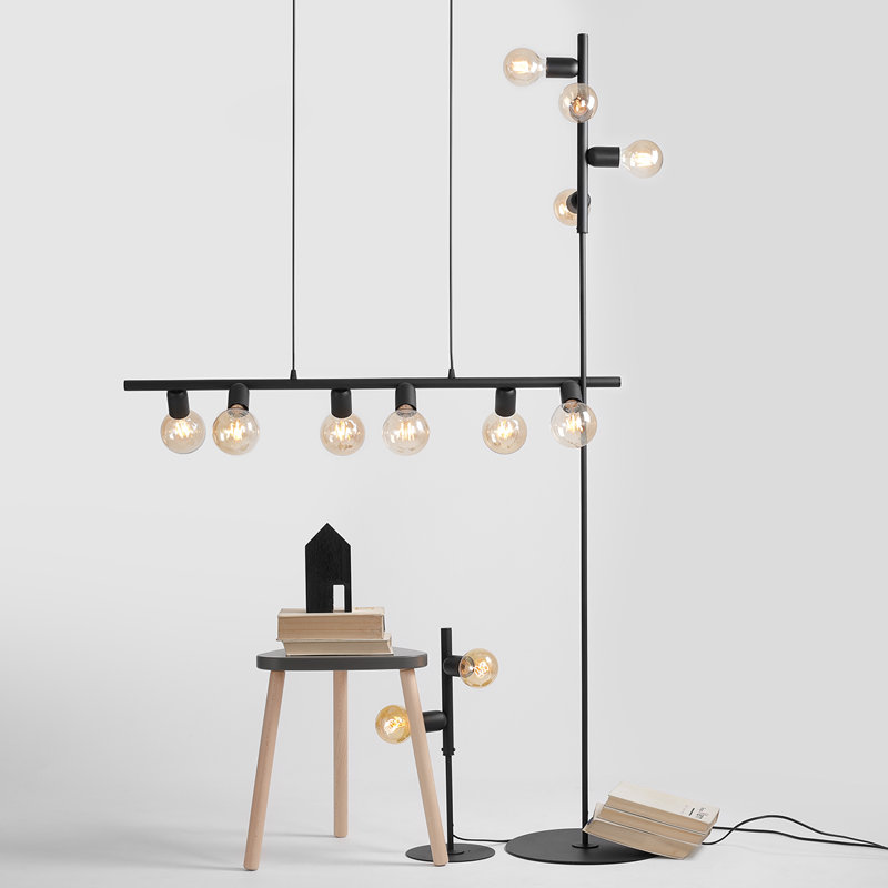 Hussey 6 - Light Kitchen Island Pendant