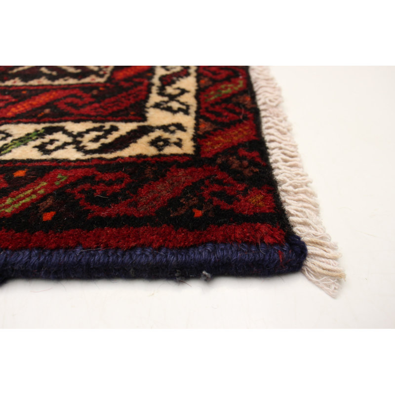 Tapis unique en laine noué à la main 3 pi 4 po x 6 pi 6 po nouvel âge Macaluso