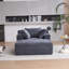 Chaise longue polyvalente surdimensionnée pour la détente et le sommeil-1234374442