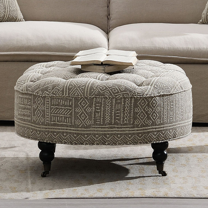 OTTOMAN W/CASTER