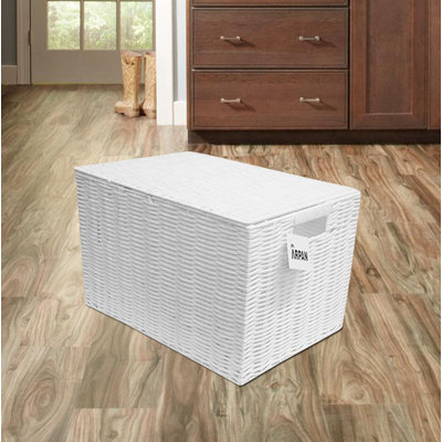 Symple Stuff Plastic Decorative Basket